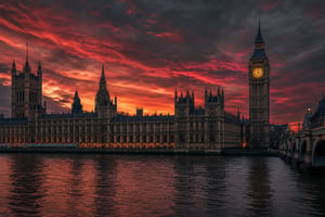 Houses of Parliament and Big Ben in London at dusk, symbolising a bolder, faster era of government