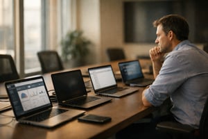 busy work environment