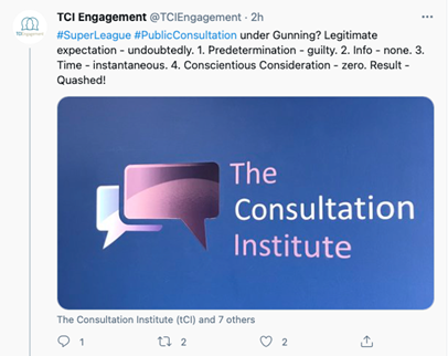 TCI tweet