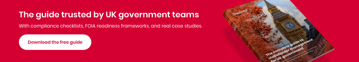 Tractivity UK's leading system for UK Government Organisations