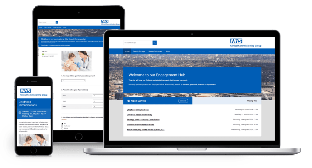engage-360 portal NHS image multiple devices